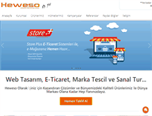 Tablet Screenshot of heweso.com